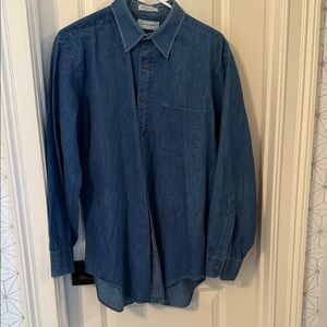 Vintage Huntington Blue Denim Shirt